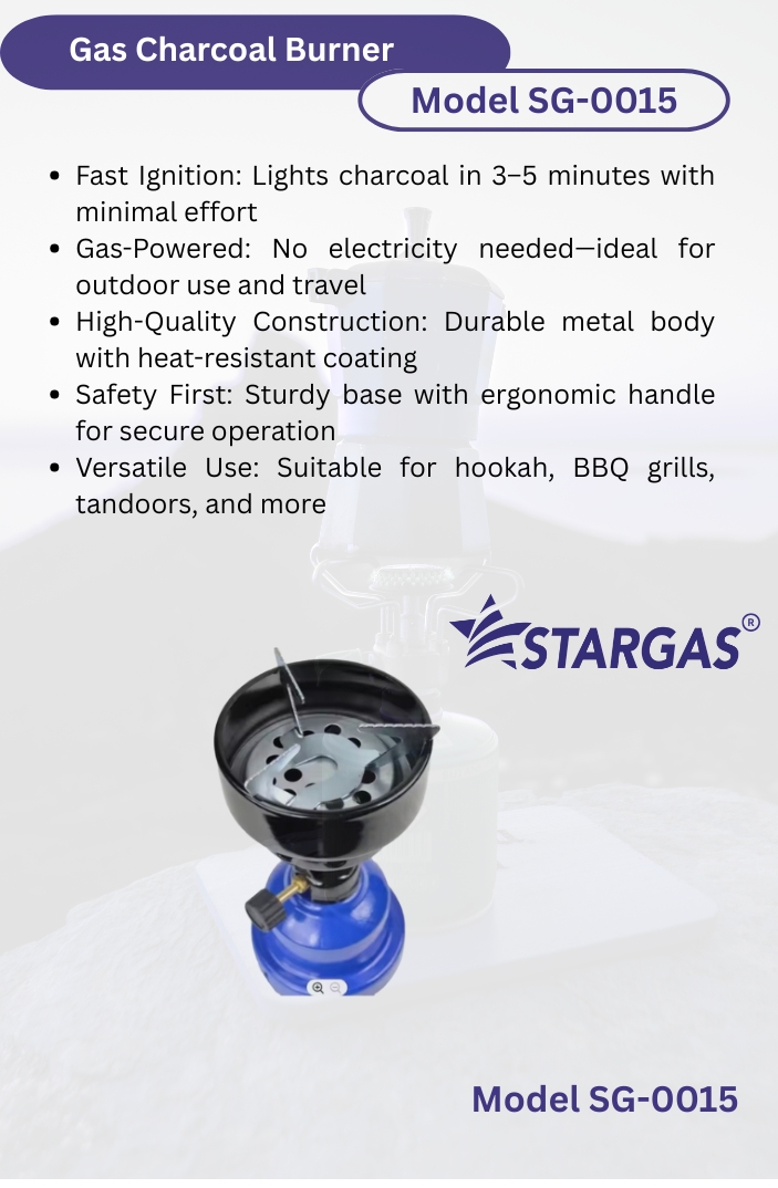 Gas Charcoal Burner