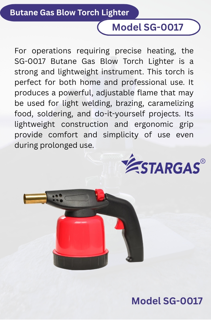 Butane Gas Blow Torch Lighter